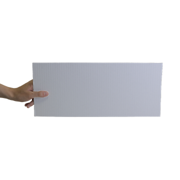 Separatore In Cartone Semplice Bianco